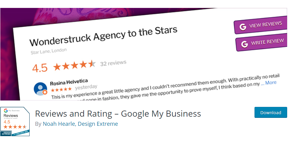 reviews and ratings google business wordpress plugin