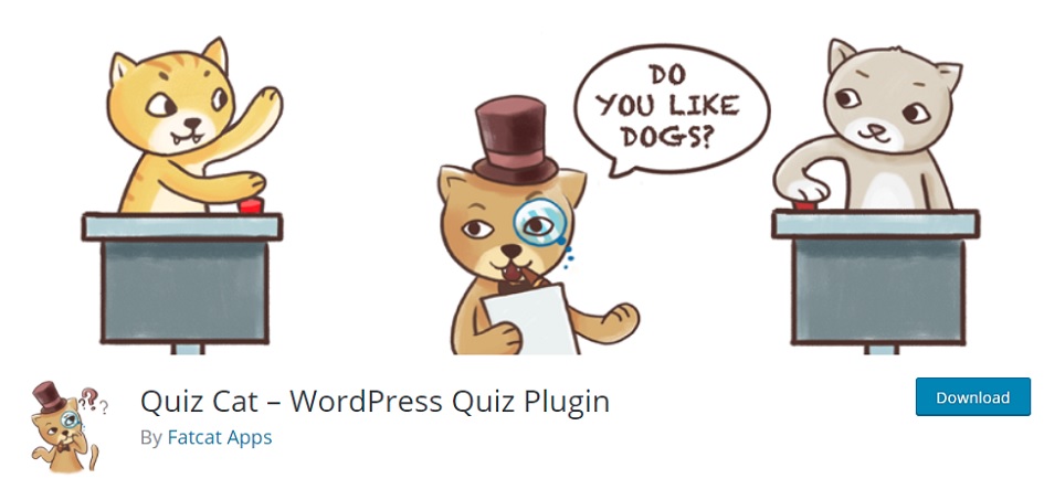 quiz cat wordpress quiz plugin
