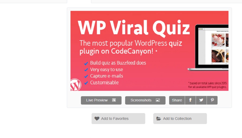 WordPress Viral Quiz plugin