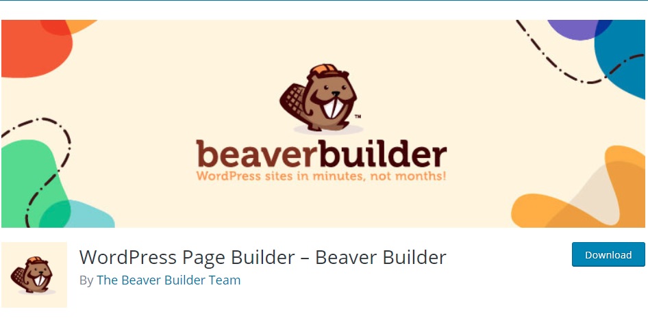 beaver builder wordpress plugin logo