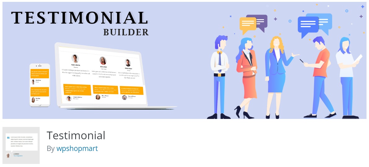 Testimonial Builder banner