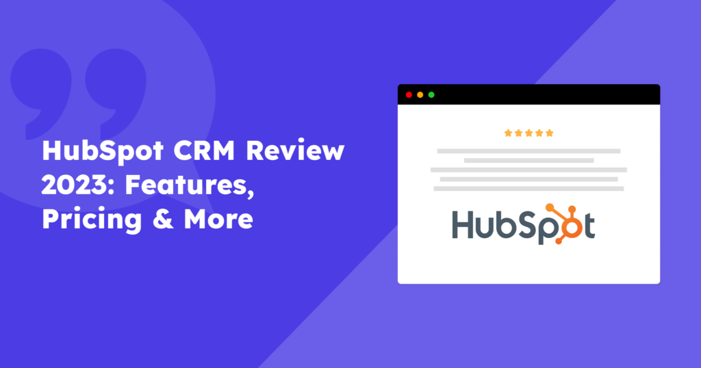 hubspot crm review