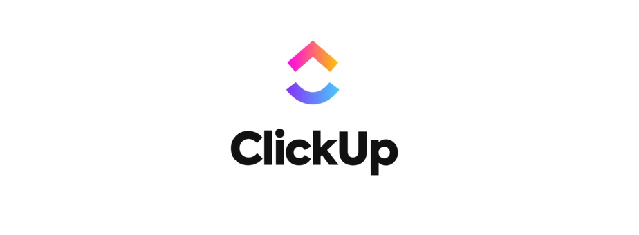 Click Up logo banner